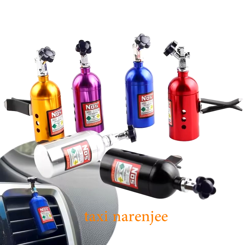 خوشبو کننده دریچه کولر خودرو طرح کپسول نیتروژن(رنگبندی)