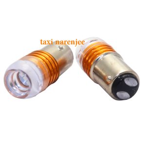 لامپ فندوقی عدسی دار مدل چشمک زن دوکنتاکت (عدد)