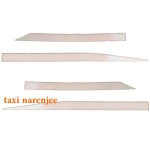 زه استیل پایین درب دنا پلاس (استیل)