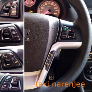 محافظ دکمه فرمان پژو 207 (14تیکه) – کد 227