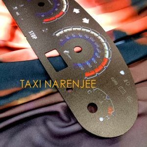 صفحه پشت کیلومتر خودرو مدل طرح دار مناسب برای پژو 405 و پرشیا (داشبورد قدیم )